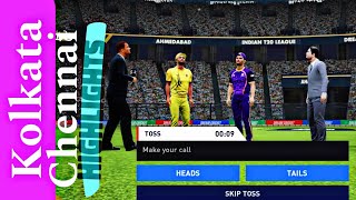 Dream cricket 24 New update IPL 24 KKR VS CSK Full match highlights HD graphics