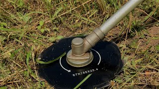 Testing Circular Blade on Overgrown Weeds