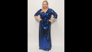 Sukienka plus size maxi ( r. 46-56) ByLola Plus Size Fashion