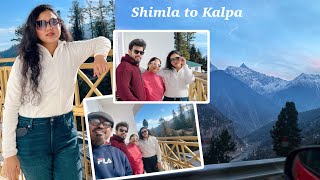 The Spiti Road trip / Episode 2 ( Shimla to Kalpa )