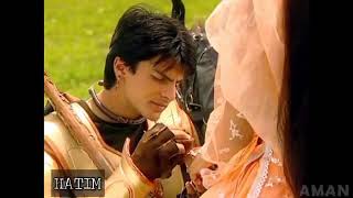 Hatim our Jasmin ki romantic love scene