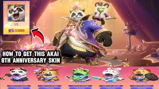 Tips On How To Get Faster Akai 8th Year Anniversary Skin | Akai New Skin Marvelous Maestro Mlbb