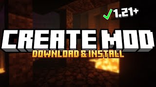 Create Mod 1.21.1 - Download & Install Create Mod for Minecraft 1.21.1! (Easy & Fast)