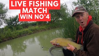 Live Fishing Match Win No 4 Stonham Barns New Lake, #Stonhambarns #matchfishinguk