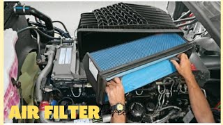 AIR  FILTER | WHAT IS AIR FILTER IN CAR| REPLACEMENT OF AIR FILTER | AUTO ENGINE SECRET |