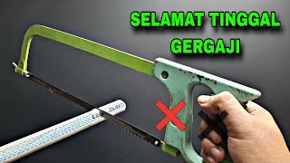 Ilmu baru..!! Trik memasang stop kran air di pipa yang sudah terpasang tanpa menggunakan gergaji