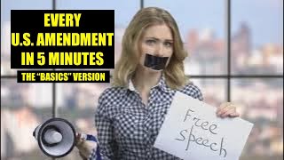 Explaining the  27 Constitutional Amendments in Under 5 Minutes - Simple Breakdown