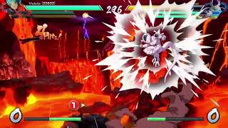 Dragon Ball FighterZ SSB Vegeta gameplay