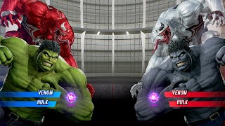 The Battle of the Symbiotes: Hulk & Venom vs Anti-Venom & Hulk - Epic Marvel Showdown