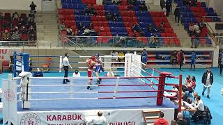 Murat Taş Kırmızı Vs Muhammet Yağız Tunç Yalova / Liseler Türkiye Şampiyonası İlk Tur /8.MAÇ