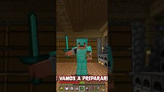 Cómo prepararse para pelear La Dragona #bedrock #minecraftmeme #minecraftgameplay #meme #minecraft