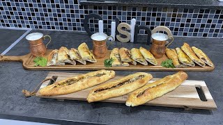 🇹🇷 kiymali pide nasil yapilir ? pide hamuru tarifi , kolay , lezzetli tarifi : recette facile ELA