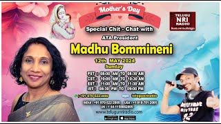 Special Chit-Chat With || ATA President || Madhu Bommineni || RJ Kranthi || Telugu NRI Radio