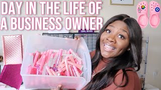 A DAY IN THE LIFE OF A SMALL BUSINESS OWNER | NEW BUSINESS, RELAUNCH, CREATING TIKTOKS.