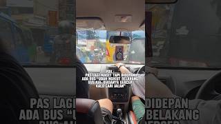 POV ngikutin di belakang bus pas lagi macet biar cepet #shorts #pov