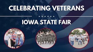 Iowa Workforce Development Employees Celebrate Veterans Day at the Iowa State Fair