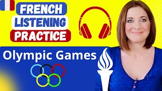 French listening practice dialogue : Olympic games _ Useful for delf and for French exams