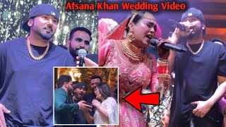 Yo Yo Honey Singh Live Performance At Afsana Khan & Saajz Wedding | Afsana Khan Full Wedding Video