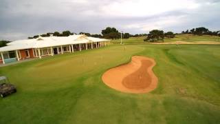 Golf Day Aerial Video