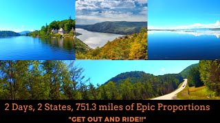 Part 2:  2 Day Motorcycle Ride: NY Rt. 30 | NY Rt. 3 Lake Champlain | Vermont [EastCoastBiker]