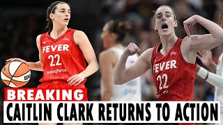 Caitlin Clark returns to action: How to watch Fever vs. Wings on Sunday