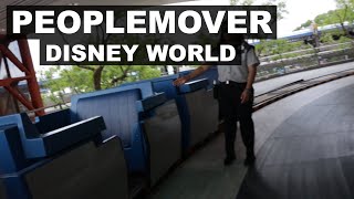 PeopleMover Disney World in Tomorrowland On Ride HD POV at Magic Kingdom