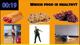 Healthy VS Unhealthy Food Fitness