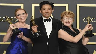 Best makeup and hairstyling Winner Oscars 2020 Kazu Hiro Anne Morgan And Vivian Baker for Bombshell