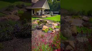 Cutest Backyard Garden with a Koi Pond