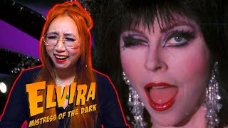 I WANT TO BE ELVIRA WHEN I GROW UP!! Watching **Elvira: Mistress of the Dark** for the FIRST TIME!!