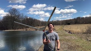 Testing the Weed Razor and Weed Rake , Pond care