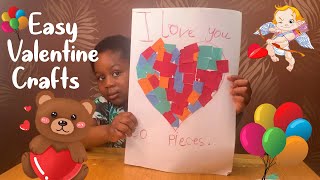 Easy Valentine Crafts | Valentine Crafts for Kids| DIY Craft Ideas