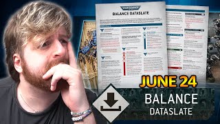 🔴 Games Workshop DID IT?!?! BALANCE DATASLATE JUNE