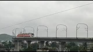 Pune Metro Trial Run