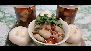 Быстрый рецепт закусочных шампиньонов / Quick recipe for snack champignons