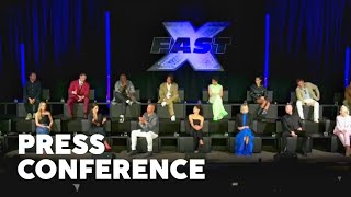 Fast X (2023) Press Conference | Extrareel