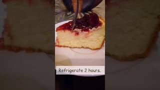 Strawberry Cheesecake #strawberrycheesecake #shortvideo #shorts #dessert