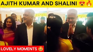 New: Ajith Kumar And Shalini Spotted At Taj Hotel, Chennai! 😍🔥