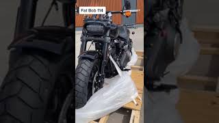 Harley-Davidson Fat Bob 114 unboxing