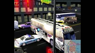 Midtown Madness 1 - City Bus Walktrough - "Beat The Bridges" [07/12]