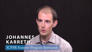 Johannes Karreth: What's unique about the Summer Program