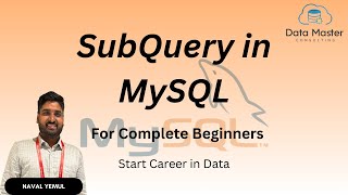 40. SubQuery in MySQL | Introduction to MySQL