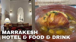 Marrakesh Riad and Meals out - travel VLOG