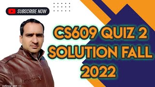 CS609 Quiz 2 Solution Fall 2022 ~ cs609 quiz 2 solution 2023