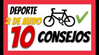 SALIR EN BICI EL 2 DE MAYO| DEPORTE FUERA DE CASA🙌