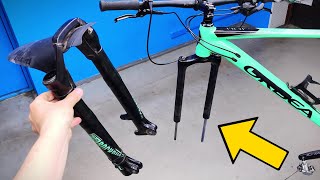 How to maintain a RockShox Recon fork. Quality bicycle fork wash