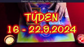 🍀💓 Týden  16.9. - 22.9.2024 ⭐🌟 výklad karet 🦋  rady na týden pro tebe 💥🦄