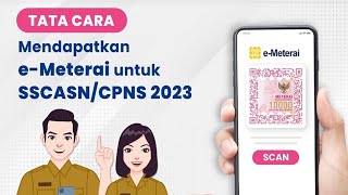 Cara Mudah Membeli E-Materai CPNS & P3K di Skill Academy