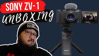 The #Sony #ZV1 // Unboxing