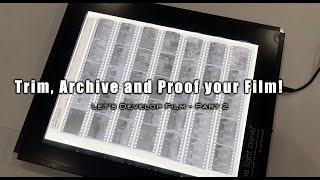 Trimming, Archiving and Proofing Your Negatives - Let' Develop Film! Part 2